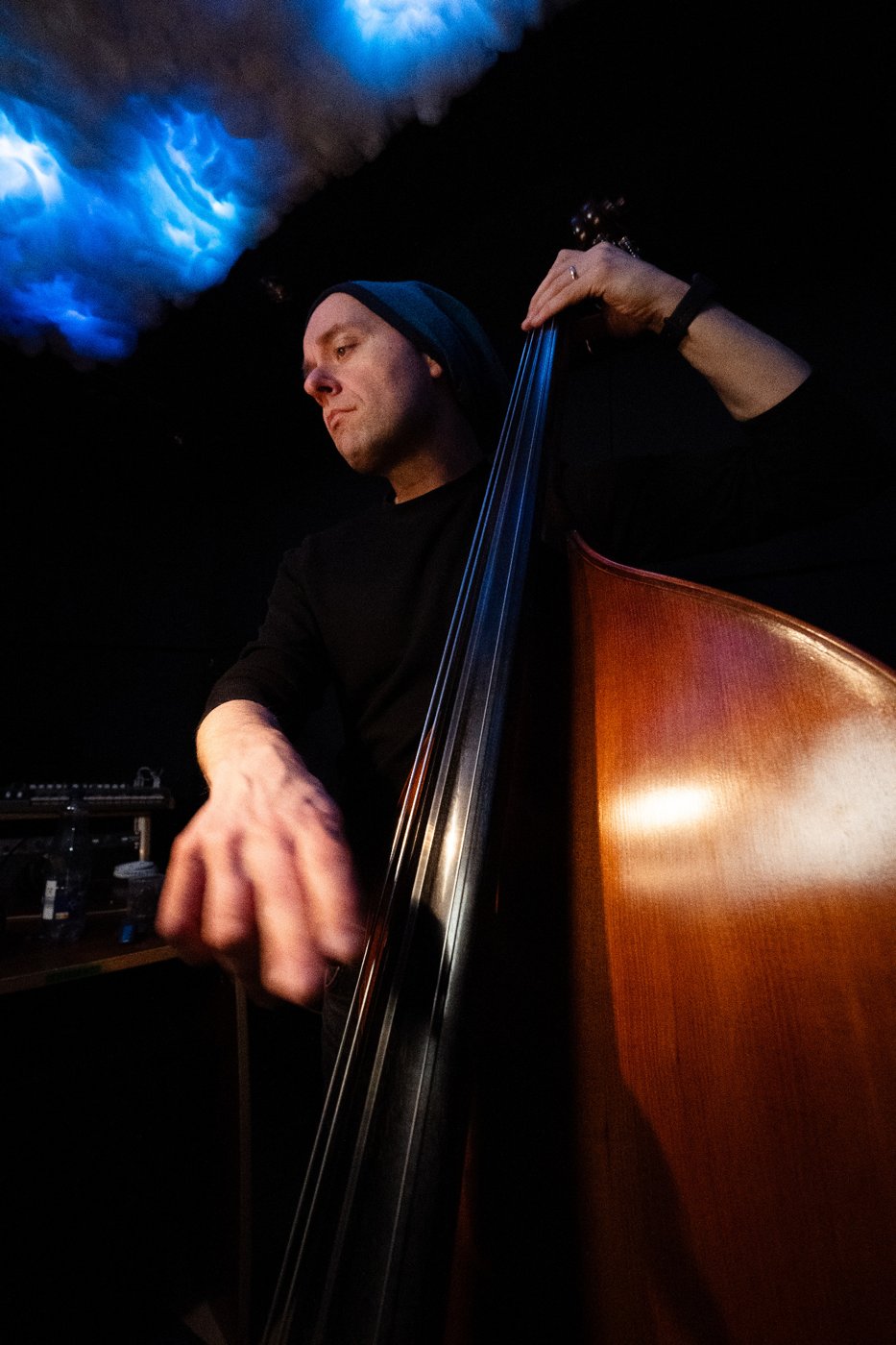 Gianni Pace im Tonstudio